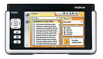 Nokia 770 Internet Tablet     Internet   Wi-Fi