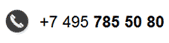 +7 495 785 50 80
